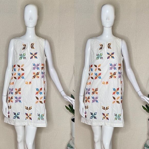 New Anthropologie Marcie Embroidered Shift Dress - Picture 2 of 5